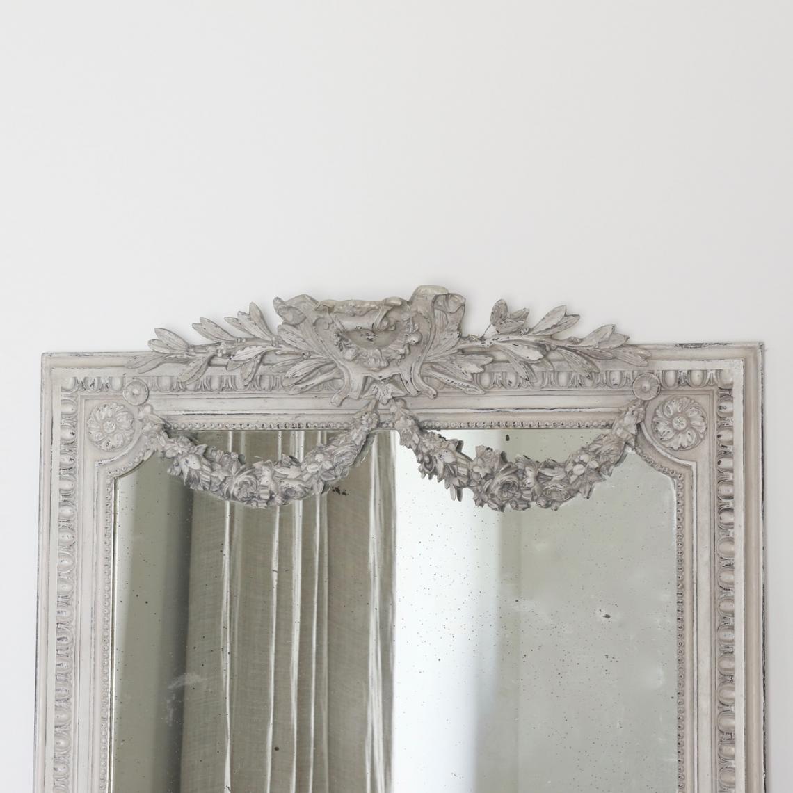 Painted French Mirror 